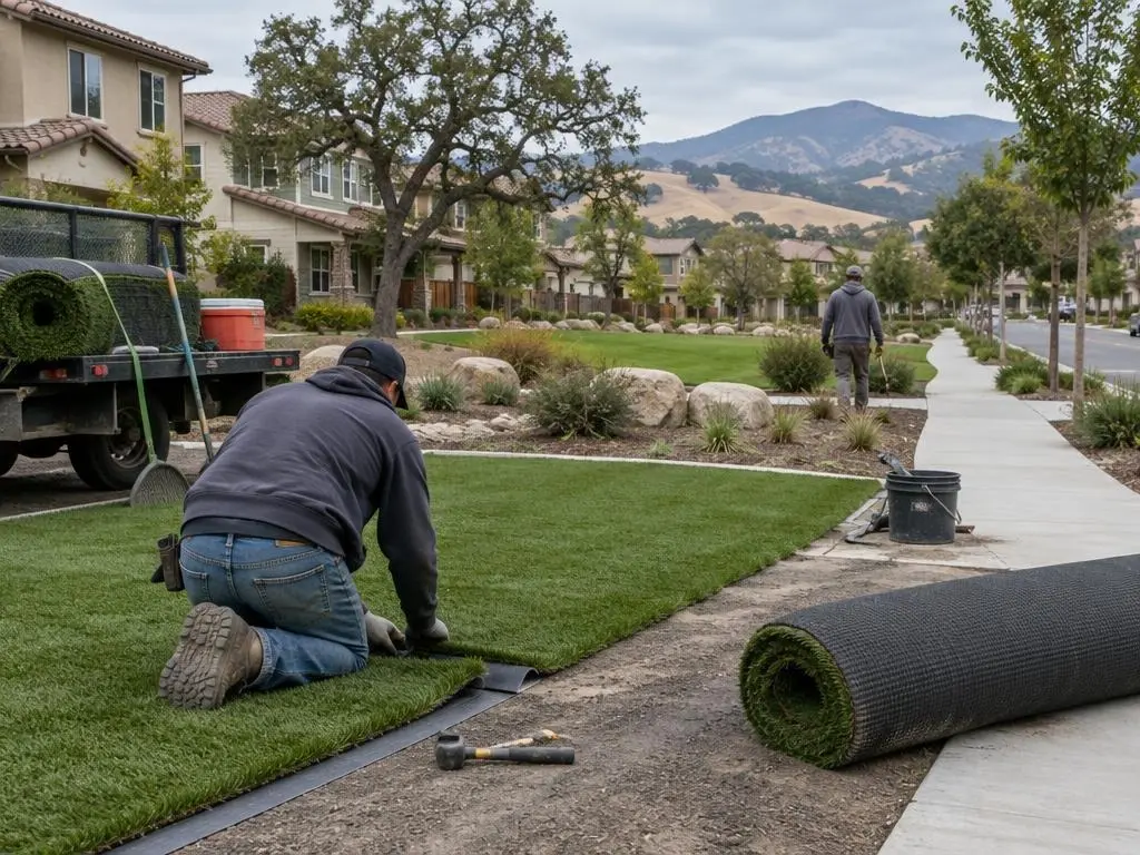 Commercial & HOA Turf in Roseville, CA